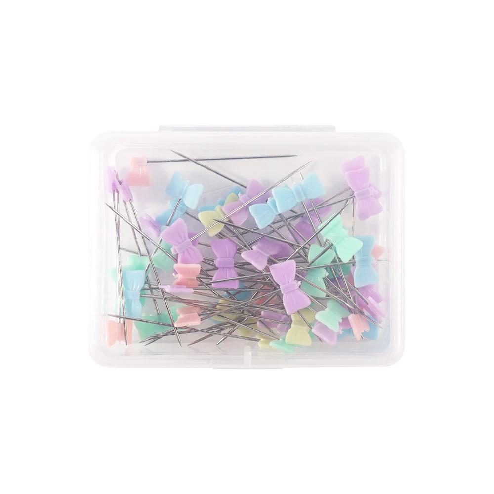 200/50PCS New Dressmaking Pins Embroidery Patchwork Tools Fixed Pin Button Pin Patchwork Pin for Home DIY Sewing Positioning