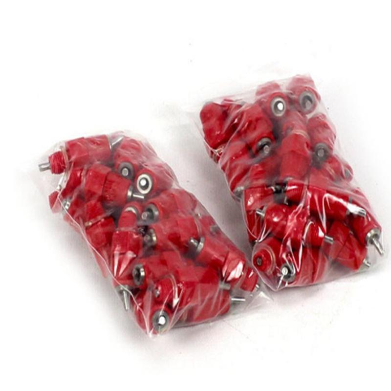 Automatic Chicken Nipple Drinker with Red Top Valve