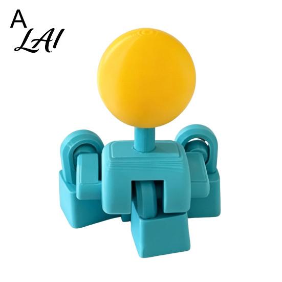 Keyboard Joystick Keycap Attachment WASD Direction Keys Mod Fighting Game for Arcade Game 4-Way Mechanical Directional Controller A синий/жёлтый