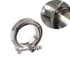 Universal For Exhaust Clamp and flanges Kit 2.5 inch stainless steel