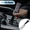 Car Double Head Clean Brush, 2 in 1 Duster for Car Clean, Car Interior Dust Detailing Brush for Air Vents Dashboard Screen, Soft Car Cleaning Tool