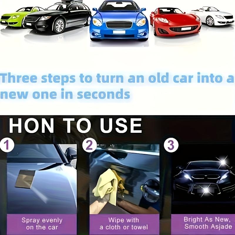 Multi-Purpose Plastic and Rubber Interior Color Restorer, Used for Interior Refurbishment, Tire Shine Treatment, Anti-Aging, and Scratch Repai