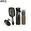1SET/4PCS Explosive Spray Bottle Massage Shampoo Brush Hair Dye Bottle Women's Hair Fluffy Styling Hair Comb Set