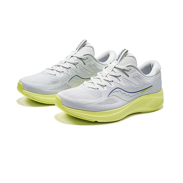 SAUCONY Lancer Gun Knight 2 Comfortable Shock Absorption Non-Slip Wear-Resistant Low-Top Running Shoes Men Running Shoes Gray S28190-11