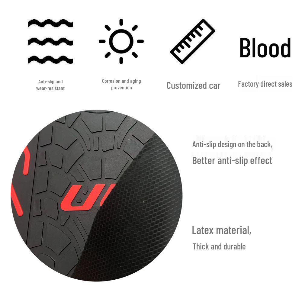 Thickened Anti-Slip Foot Mat for Jike Nucleus AE5i/AE5iPRO Electric Vehicles