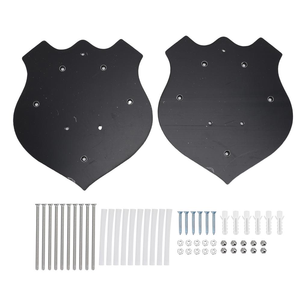 2pcs Sword Wall Mount Acrylic Sword Stand Hanger Rack Axe Holder Multi Purpose for Display Decoration