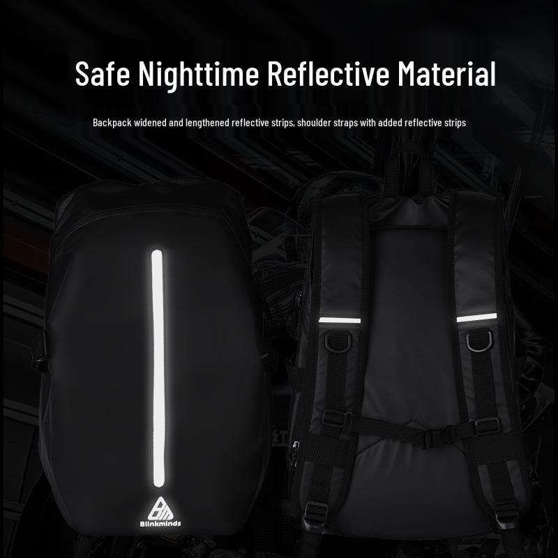 Multifunktionaler wasserabweisender Motorradrucksack für Helm, Pendeln, Fahren und Laptopaufbewahrung