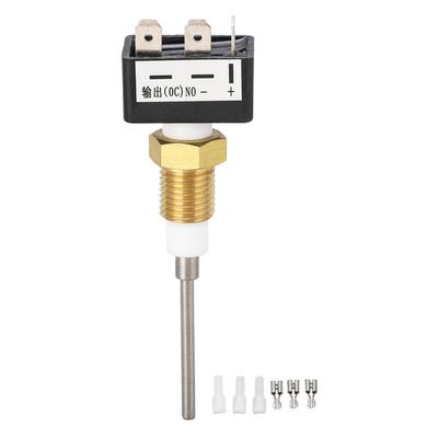 Alarme de Sensor de Nível do Tanque de Água 1 4NPT NO Proteção de Líquido Peça de Grupo Gerador a Diesel 5‑35VCC