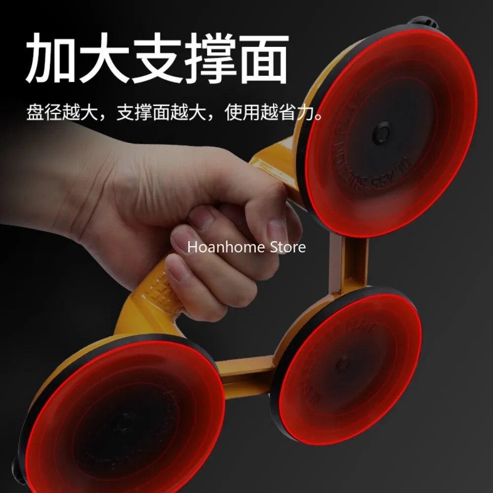 Glass Suction Tray Sucker Single Double Three-Claw Tile Sucker Floor Tile Handling Car Depression Repair Tool