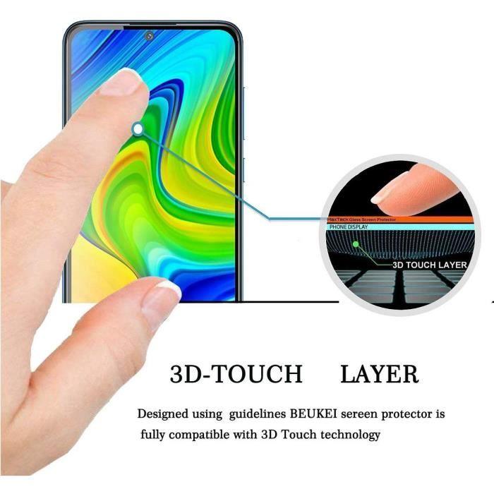 Film de protection - E.F.CONNECTION - Redmi 8A - Pack de 4 - Verre trempé - Haute résistance