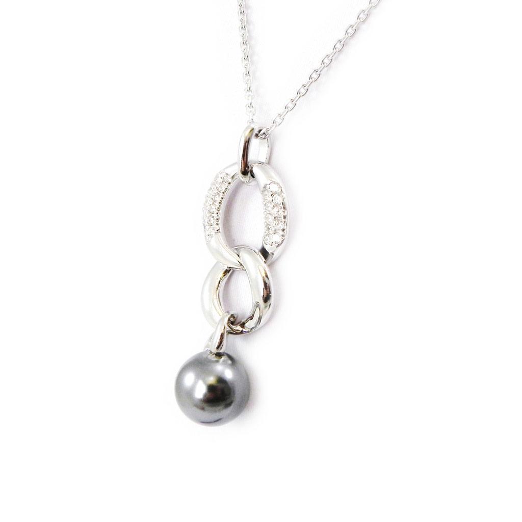 Altesse [I2933] - Sølvkjede 'Pearl Beauty' Sølvgrå