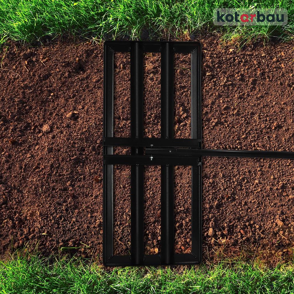 Manual Leveler For Earth, Lawn, Garden, Steel, 70 Cm