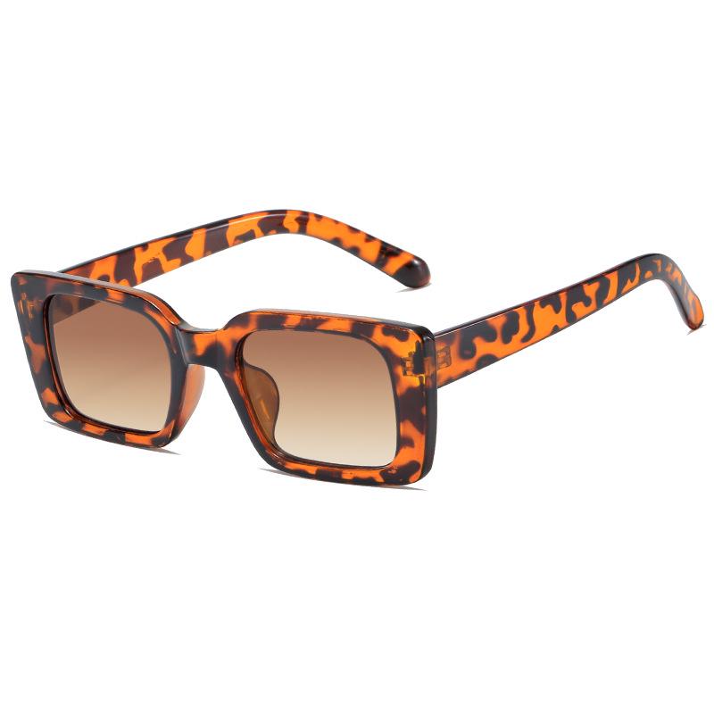 2025 European & American Style Retro Square Sunglasses - Trendy Women's Celebrity Fashion