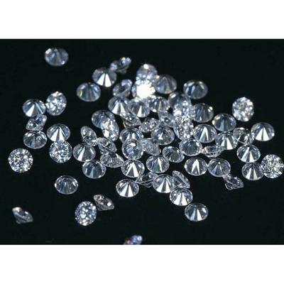 Diament CVD SI1 DEF Kolor Kamień Szlachetny CVD/HPHT 1,5 mm 35 Sztuk Partia Wyhodowany w Laboratorium Luźny