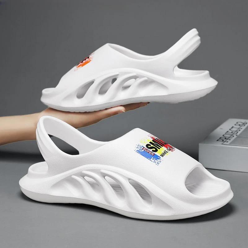 Fashion Open Toe Height Men's Sandal With Platform Casual Male Shoe Wholesale Breathable New Summer Low Price Outdoor Non-slip Adult V