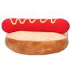 Soft Plush Dog Toy Hot Dog Shape Detachable Sound Exquisite Doll Toys for Cats Dogs