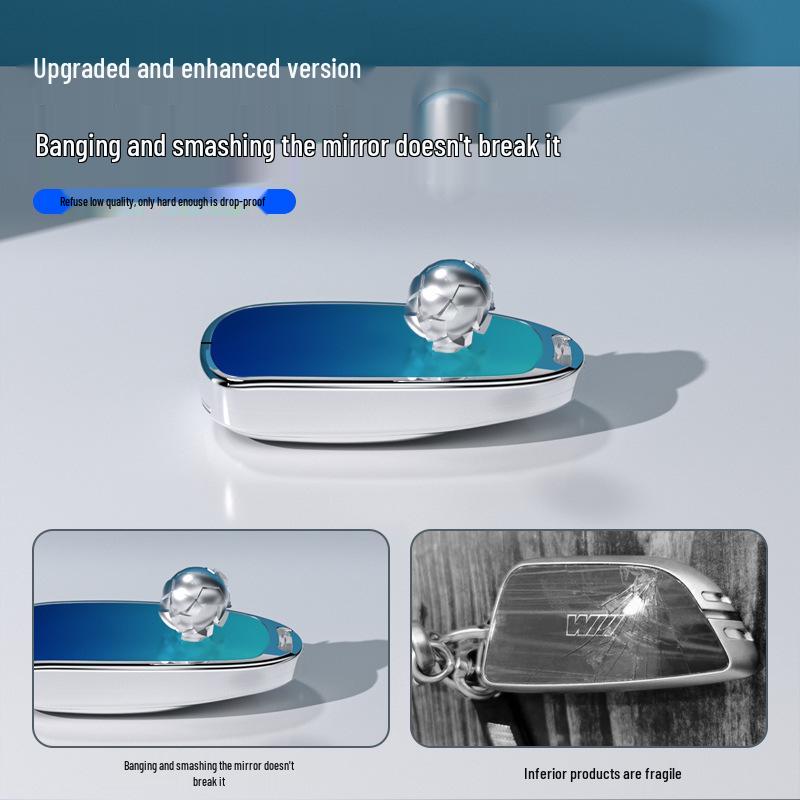 Compatible with Ideal L9 Key Case: 2022 Full Coverage Metal Remote Control Protective Shell for Men and Women