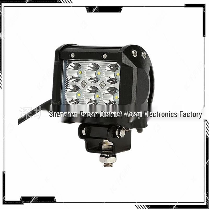 18W LED Off-Road Car/Jeep Front Bumper Dual-Row Spotlight Fog Light
