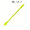 1PC Wax Seal Long Scraper Silicone Scraper High Temperature Resistant Integrated Mixing Tool Household Scraper Mixing Knife Cleaning Knife