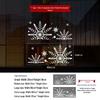 2027 Christmas Glass Stickers: Creative Static Cling Window Decals for Malls, Hotels, Shops, and Doors