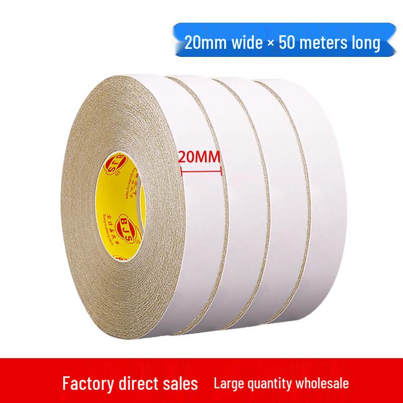 High-Viscosity Ultra-Thin Double-Sided Tape for Strong Adhesion, Kids' Planners, Student DIY, or No-Trace Paper Projects