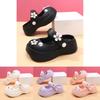 Stylish Kids Summer Beach Slippers Non Slip Eva Material Cute Princess Design For Girls