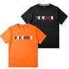 T-shirt de base à séchage rapide d'été Yelir World pour homme pour la course à pied et le tennis