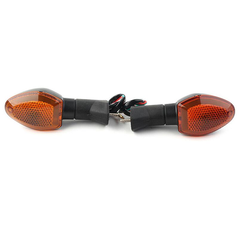 for Suzuki Motorcycle Turn Signal Indicators Blinker Amber Light Lamps Front Rear Universal Motorbike Modification Components