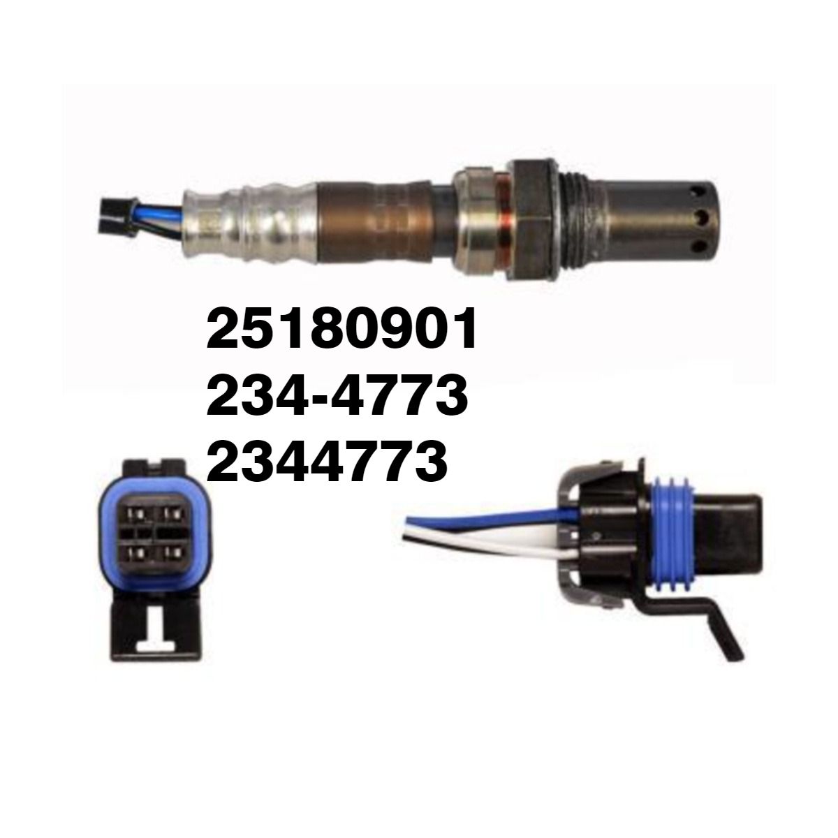 Кислородный датчик 25180901, 234-4773; 2344773 для chevrolet spark 1.2л 2013, 2014, 2015