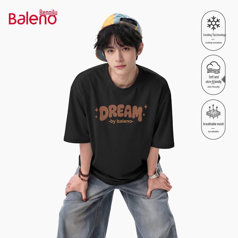 Baleno Men s Ice Silk Mesh Quick-Dry T-Shirt 4XL
