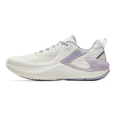 C37+ Lingyue Stoßdämpfung Rebound Low Top Laufschuhe Damen Sneaker Weiß Lila 922435538-2