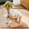 Cat Climbing Frame Double Layer Coconut Tree Cactus Cats Climbing Frame Integrated Toy Wear-resistant Sisal Cat Scratching Posts