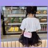 Stylish Mini Childrens Princess Crossbody Bag With Cute Cartoon Design And Pearl Details