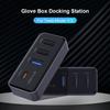 4-in-1 Multi Port Glove Box USB Hub Docking Station USB Adapter for TESLA Model 3 for Model Y 2020-2026 Accessories