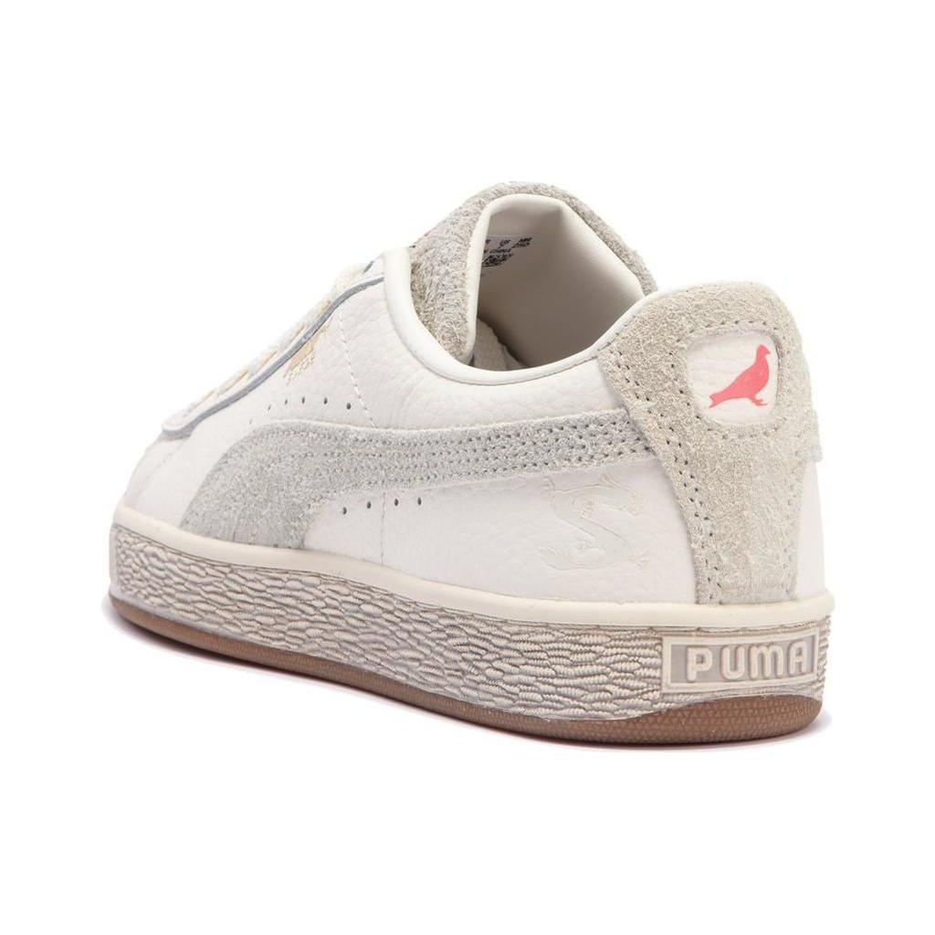 Puma Jeff Staple x Suede 2 Year of the Dragon Unisex Sneakers Cream Warm-White Alpine-Snow 396254-01