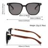 UV Protection Wood Grain Sunglasses Outdoor Street PhotographyX Shades  for Women & Men