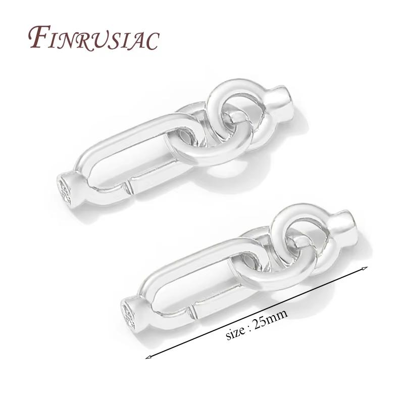 18K Gold Plated Lock For Bracelets,Clasp For Jewelry Connectors,Decorative Pearl Clasp,DIY Jewelry Making Supplies