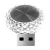 7 Color Changing Car Ambient Light USB Powered Plugs & Play LED Lamp Car Decoration Lighting Upgrades for Auto Home Use