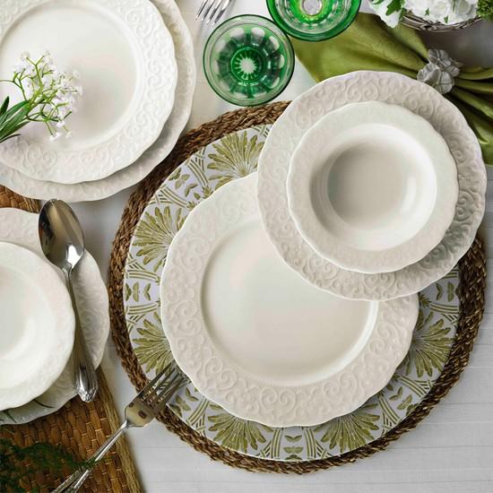 

Kütahya Porcelain Bone İrem Набор посуды из 24 предметов