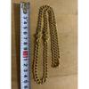 Used Authentic Givenchy Long Chain Necklace Vintage with Rhinestones