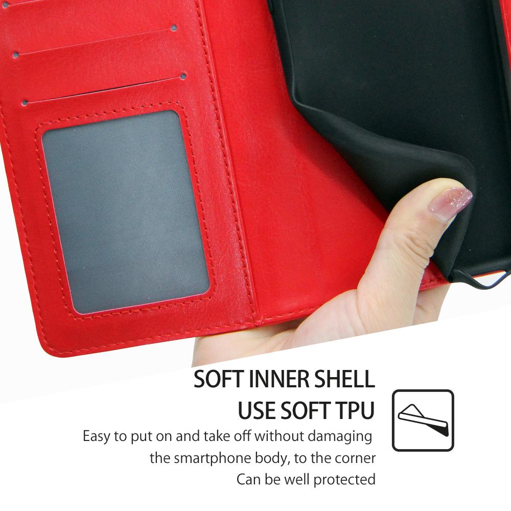 For Honor Magic6 Pro 5G Case Shockproof Leather Phone Cover with Card Slots Wallet