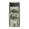 Phone Cover For Samsung Galaxy Z Flip 6 5 4 Case Transparent For Samsung Z Flip 3 Hard PC Foldable Shell USD Dollar Cash Luxury