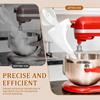 2PcFlour Funnel Kitchen Aid Mixer Stand Mixer Attach for Kitchenaid Artisan Ksm150/KSM70 4.5/5/7-Qt Tilt-Head Stand Mixer Funne