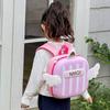 Small Class Kindergarten Children's Schoolbags, Cute Cartoon Wing Eggshell Backpacks for Girls and Boys