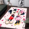 Minnie and Mickey Print Pattern Carpets - Anti-slip Kitchen MATS, Outdoor Carpets, Home and Bedroom Decorations, Birthday Gifts.