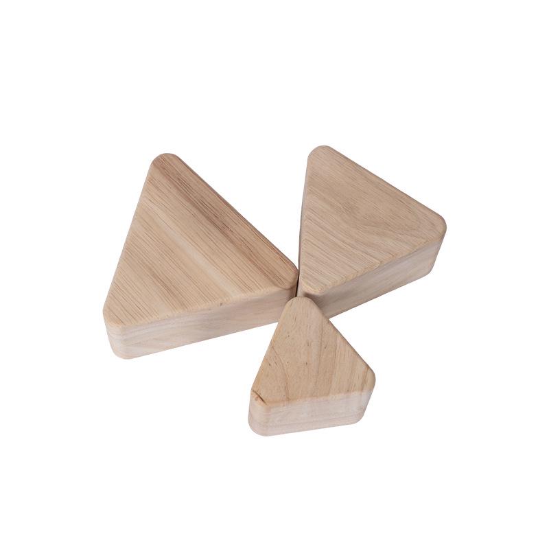 Children s Wooden Triangle Sandbox Set - Early Education Sensory Instruments