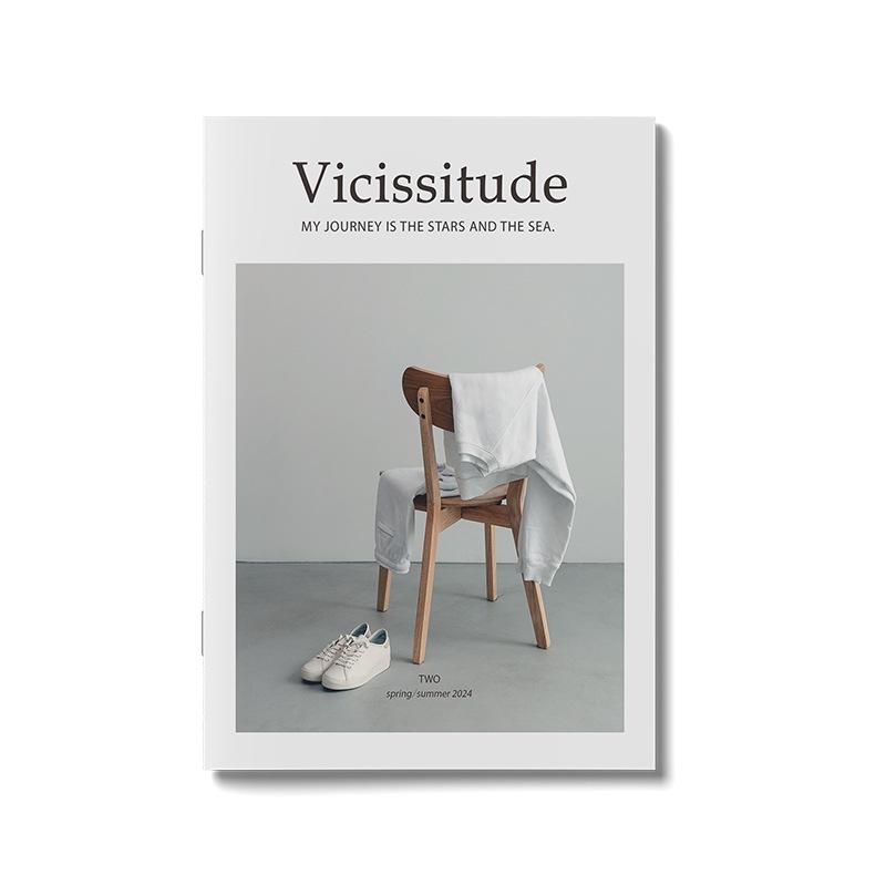 Minimalist English Magazine Prop Books for Photography, Home Decor, and B&B Styling