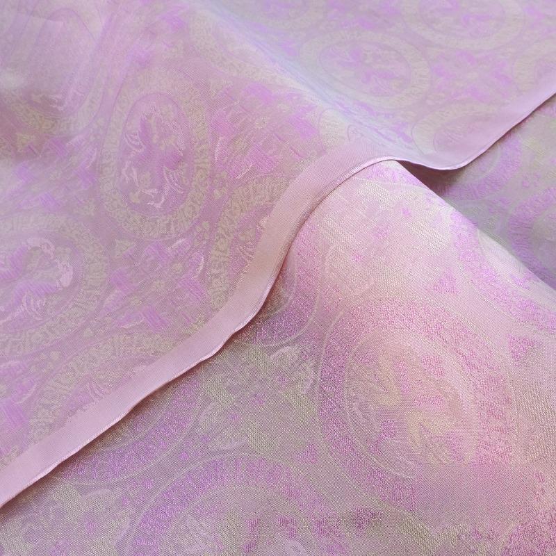 New Chinese Style Rayon Flora Jacquard Fabric Lightweight Breathable Sheer Cloth for Sewing Hanfu & Sun Protection Clothing
