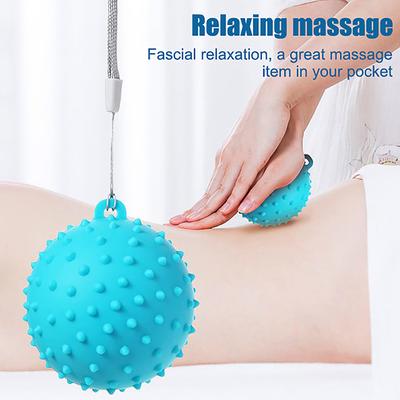 Silicone Round Grip Ball Hand Muscle Relaxation Rehabilitation Training Ball Silicone Grip Device Silicone Massage Ball
