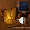 Biglietto di Buon Compleanno Luminoso 3D con Musica e Busta